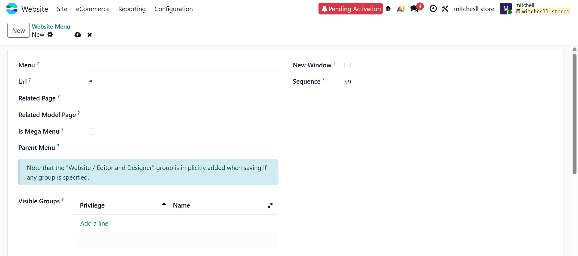 Odoo 19 Project