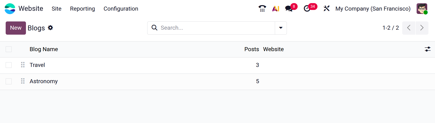 Odoo 19 Project