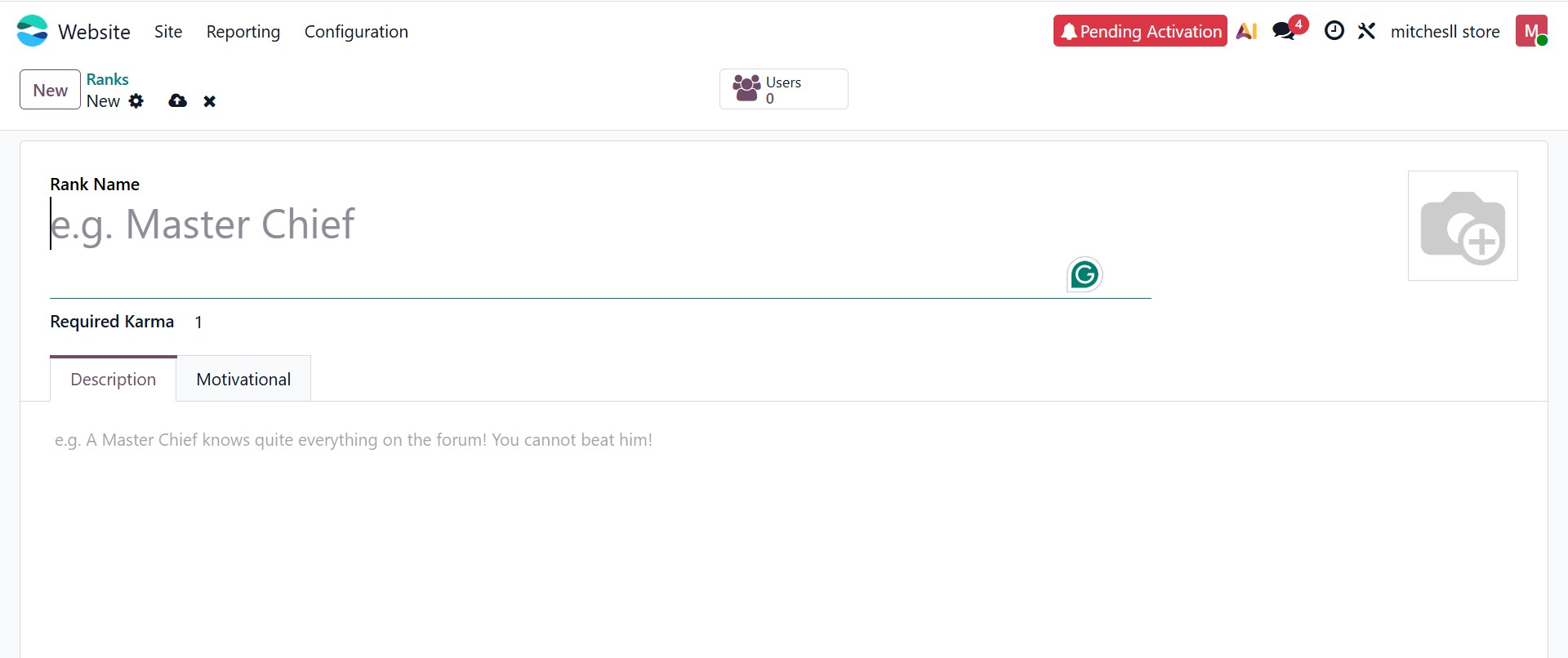 Odoo 19 Project