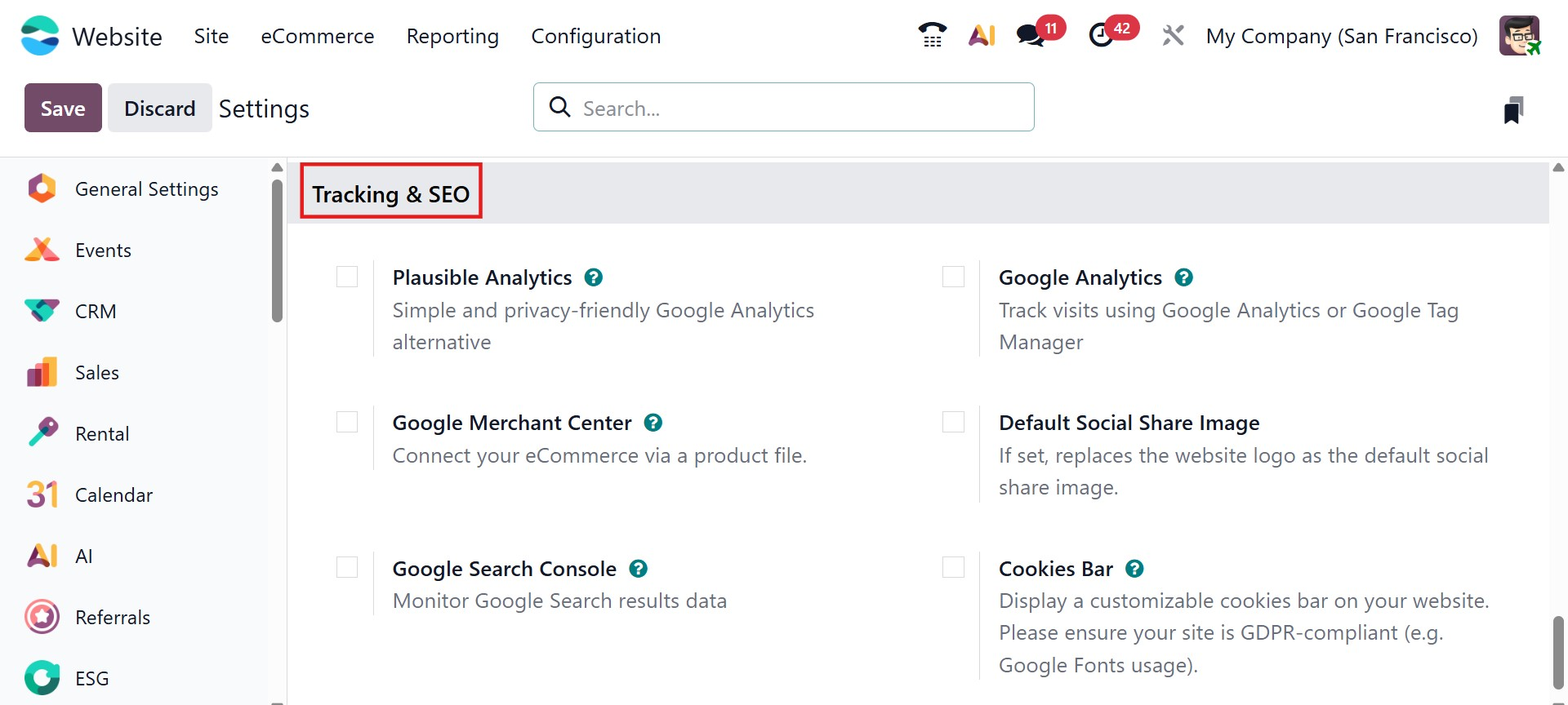 Odoo 19 Project