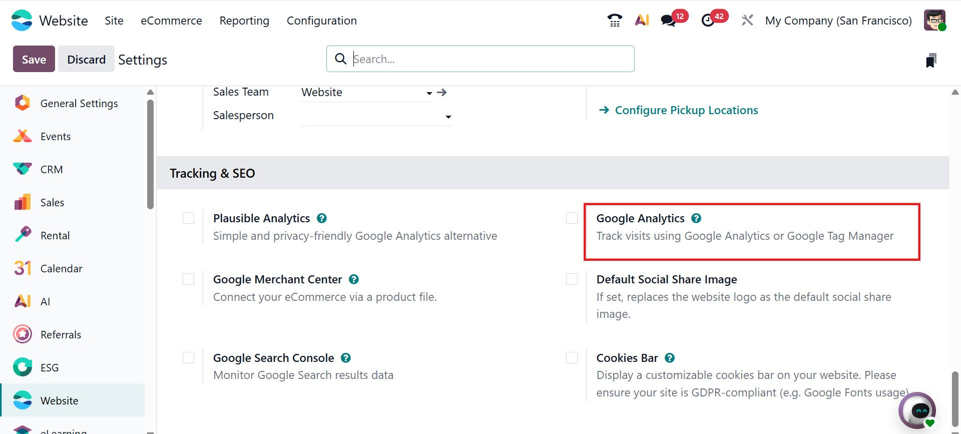 Odoo 19 Project