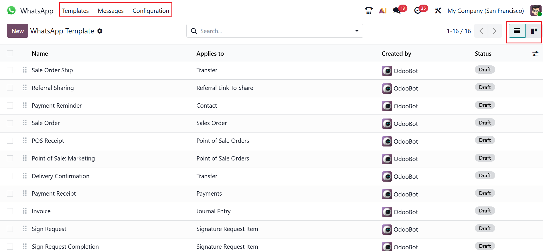Odoo 19 Project
