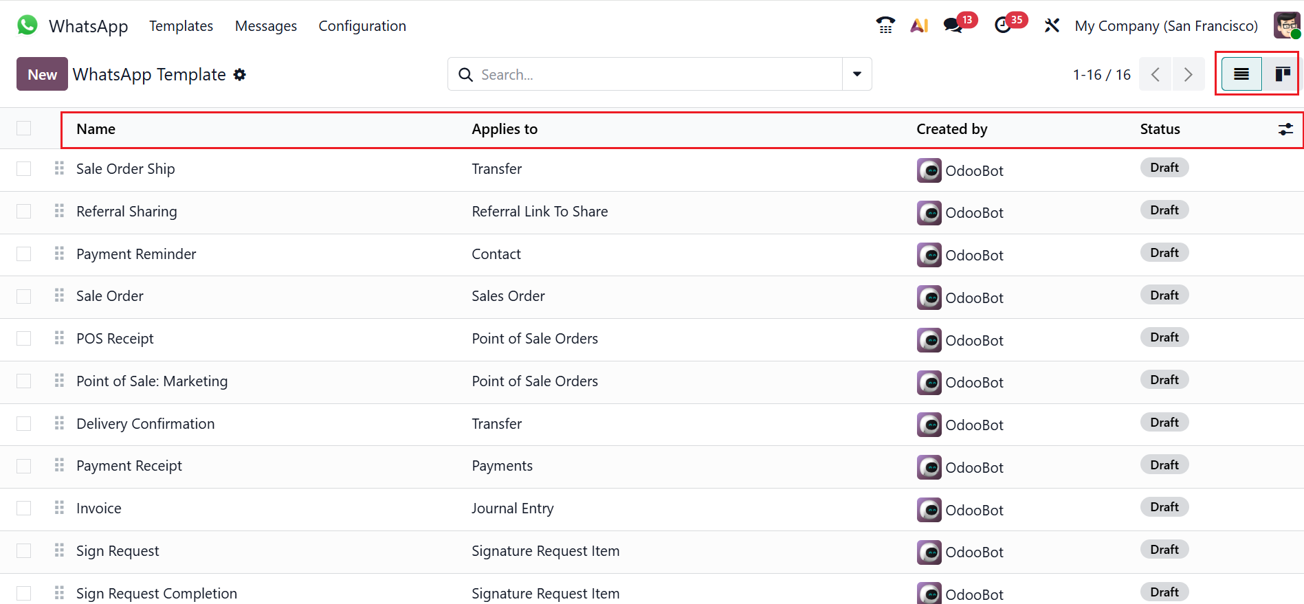 Odoo 19 Project