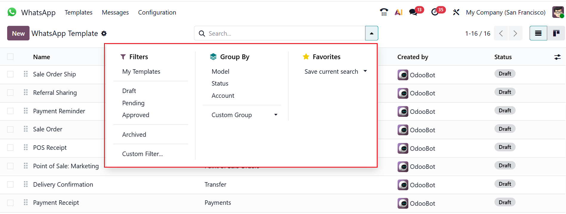 Odoo 19 Project