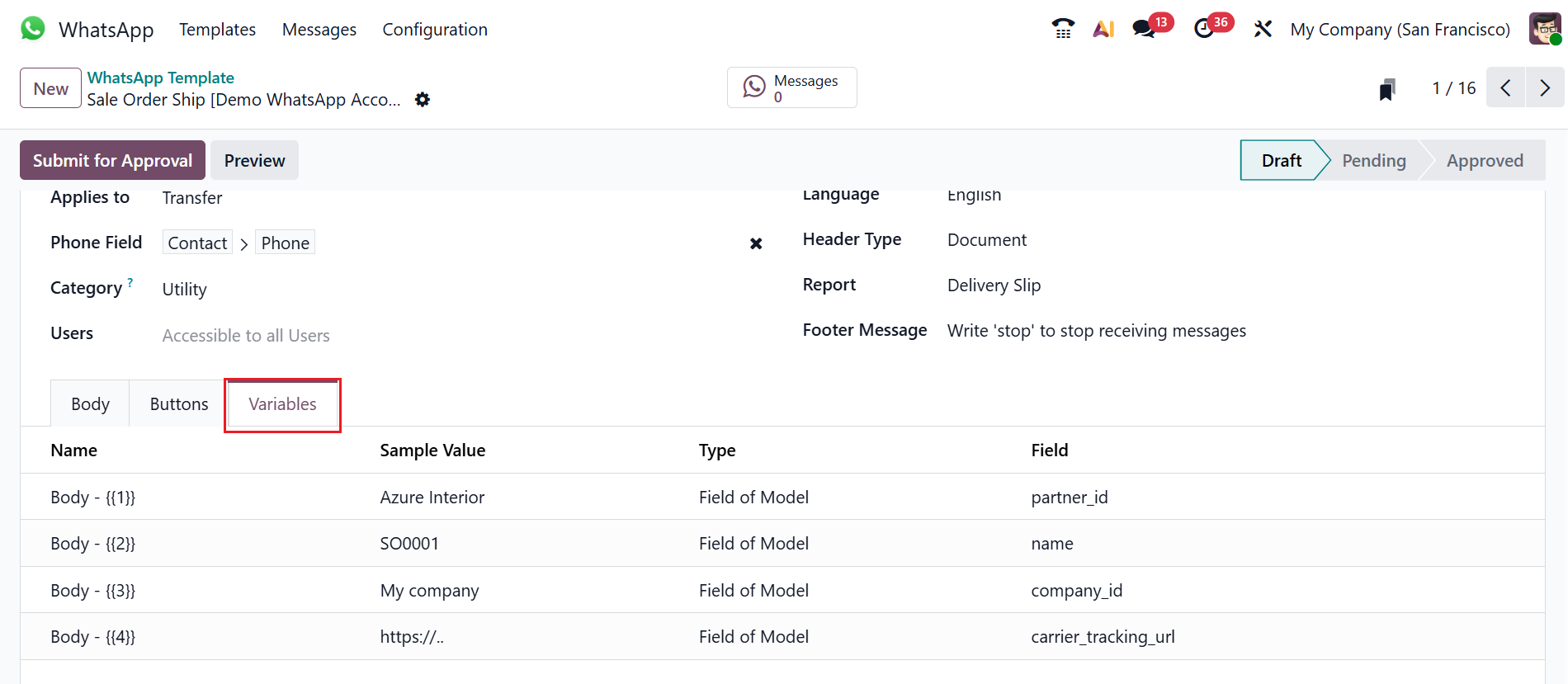 Odoo 19 Project
