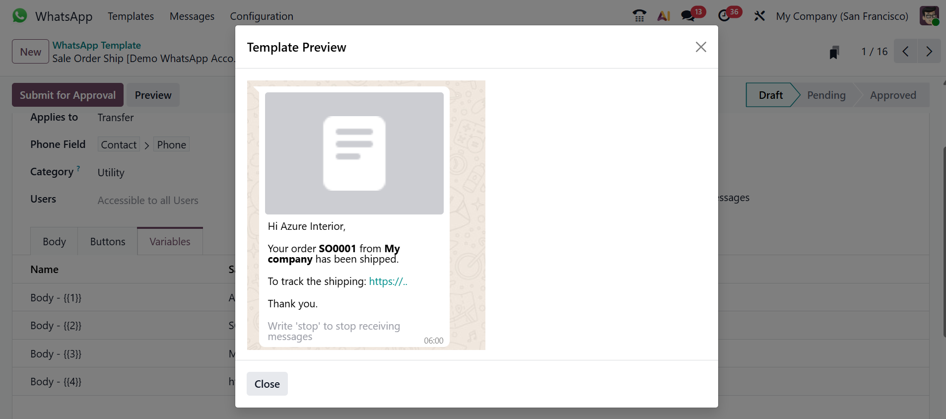 Odoo 19 Project
